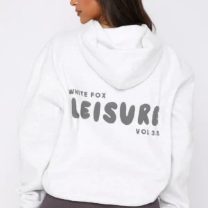 Leisure Series Oversized Hoodie Glacier Grey